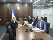 Treffen mit dem Innovationsministerium der Republik Usbekistan in Taschkent