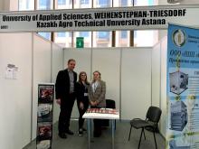 At the booth of S. Seifullin Kazakh Agrotechnical University