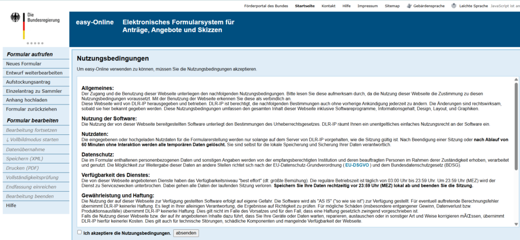 Figure 4- Easy-olnine platform