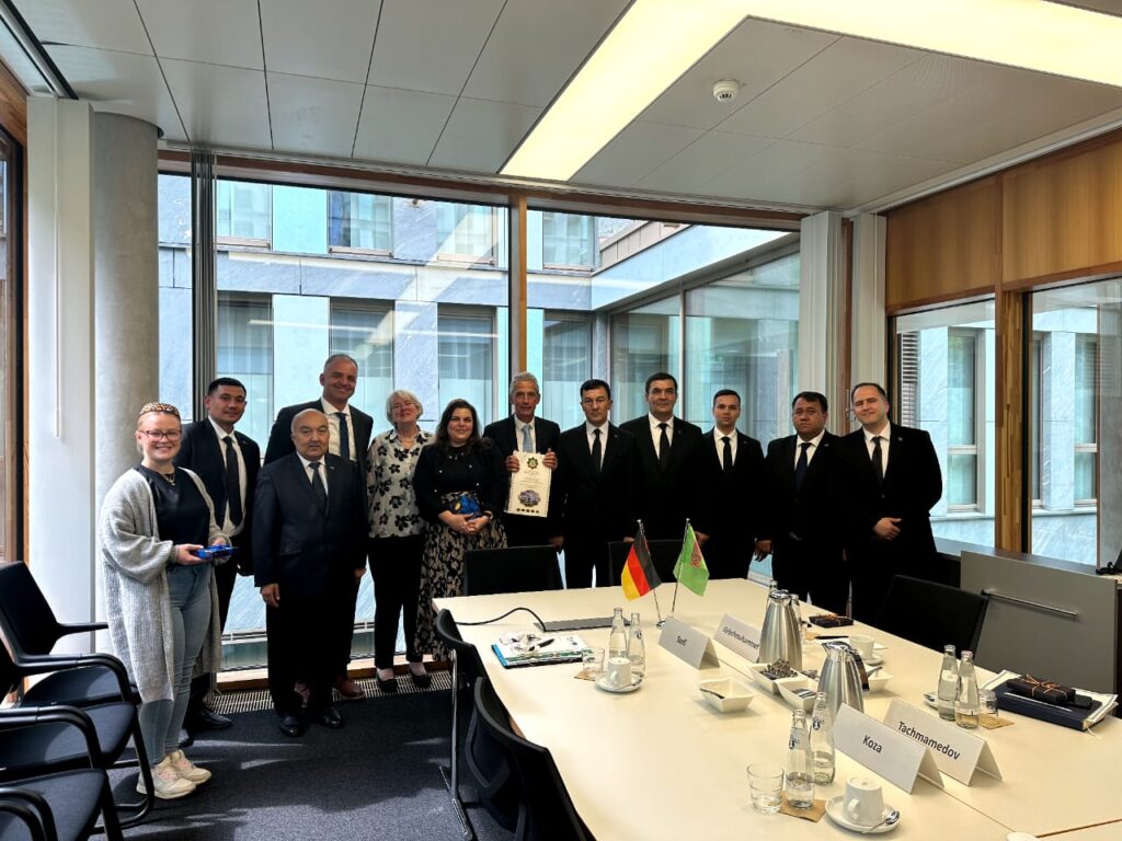 Visit to Berlin: meetings at AA, BMWK and BMFTR under the “EU for a Green Turkmenistan” initiative, 2025